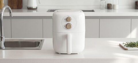 에어프라이기 추천, 1인 가구 정착템, 라쿠진 에어프라이어 3L 사용자 평가는? (저소음 사각 바스켓)