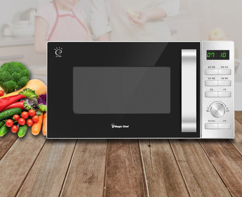 실출력 700W, 매직쉐프 전자레인지 다이얼 앤 버튼식 20L