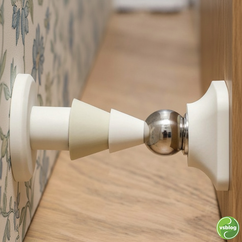 문 열어놓고 싶은데 자꾸 닫힐 때 방문고정용스토퍼, 요거 있으면 편함