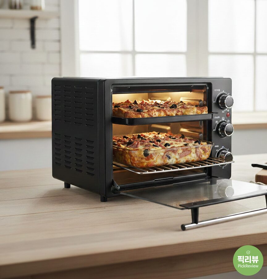 키친아트 20L 전기 오븐 후기 : 가성비 뒤에 숨겨진 단점 3가지