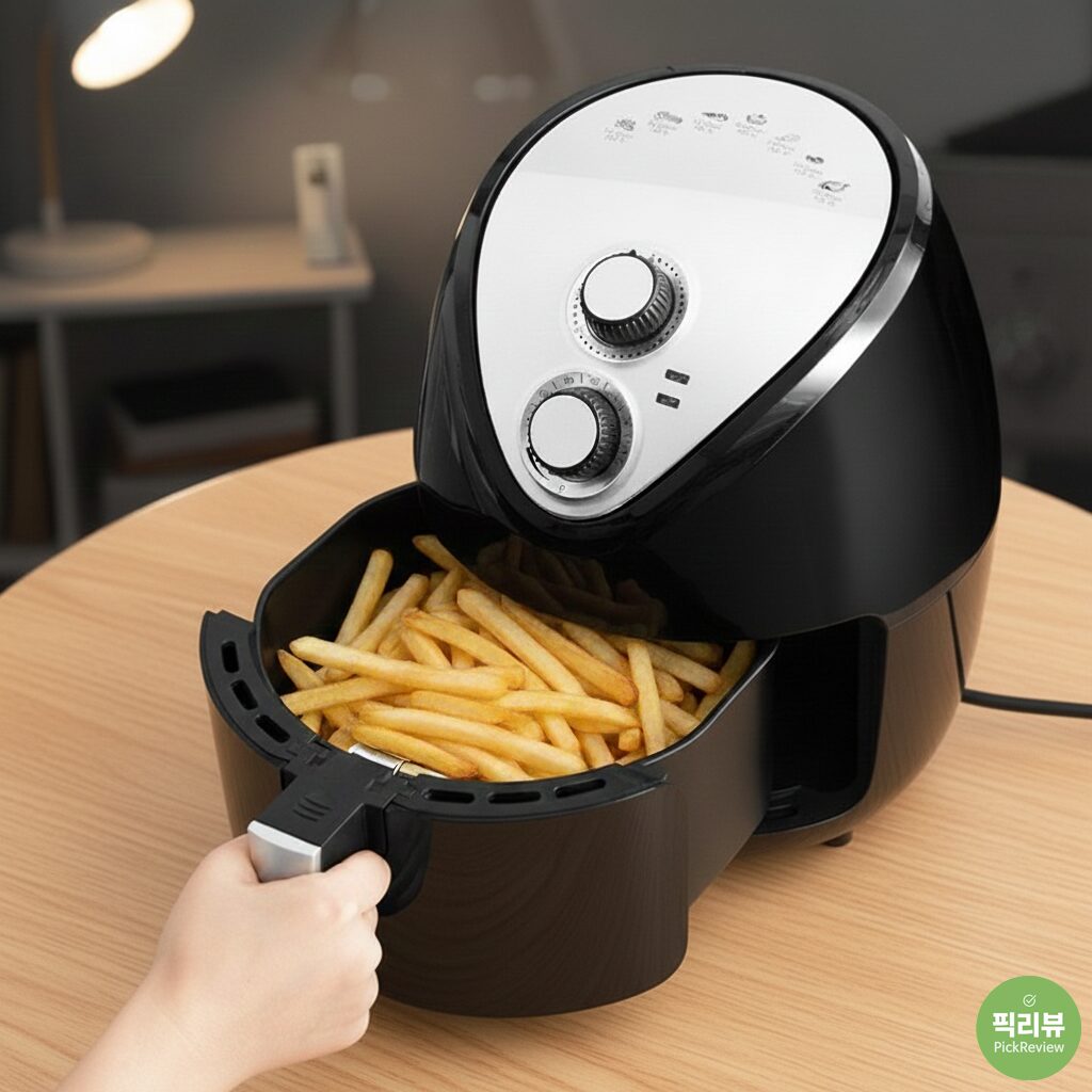 5만원 이하 에어프라이어 실사용 후기｜재원전자 버디쿡 3.9L, 생각보다 괜찮을까?