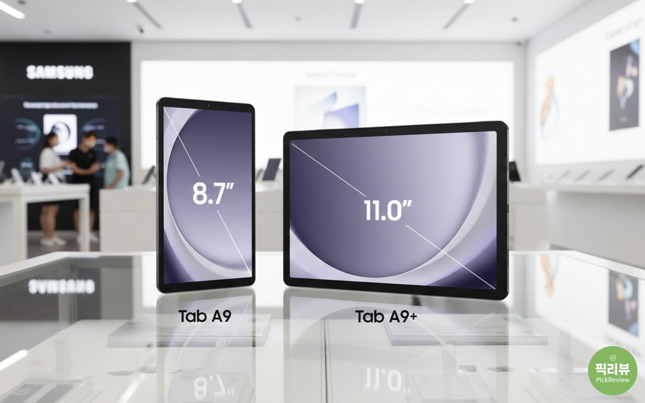 갤럭시탭 A9 vs A9+ 내게 맞는 모델은 ?