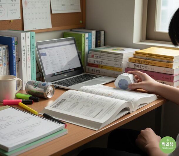 회전형 타이머 사용모습