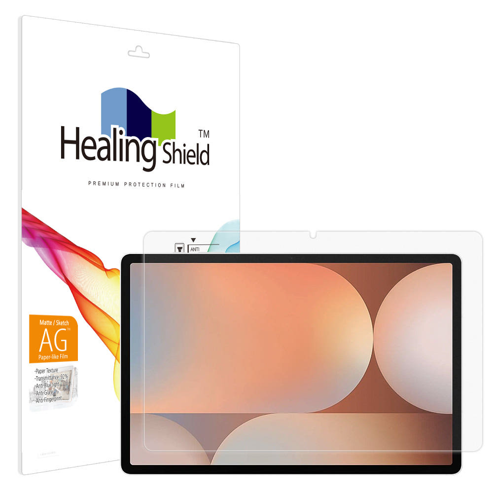 갤럭시탭시리즈 종이질감 블루라이트차단 액정보호필름 갤럭시 탭 S10+, 1매입