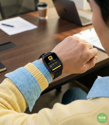 가성비 스마트워치 DAICOO R8 사용모습