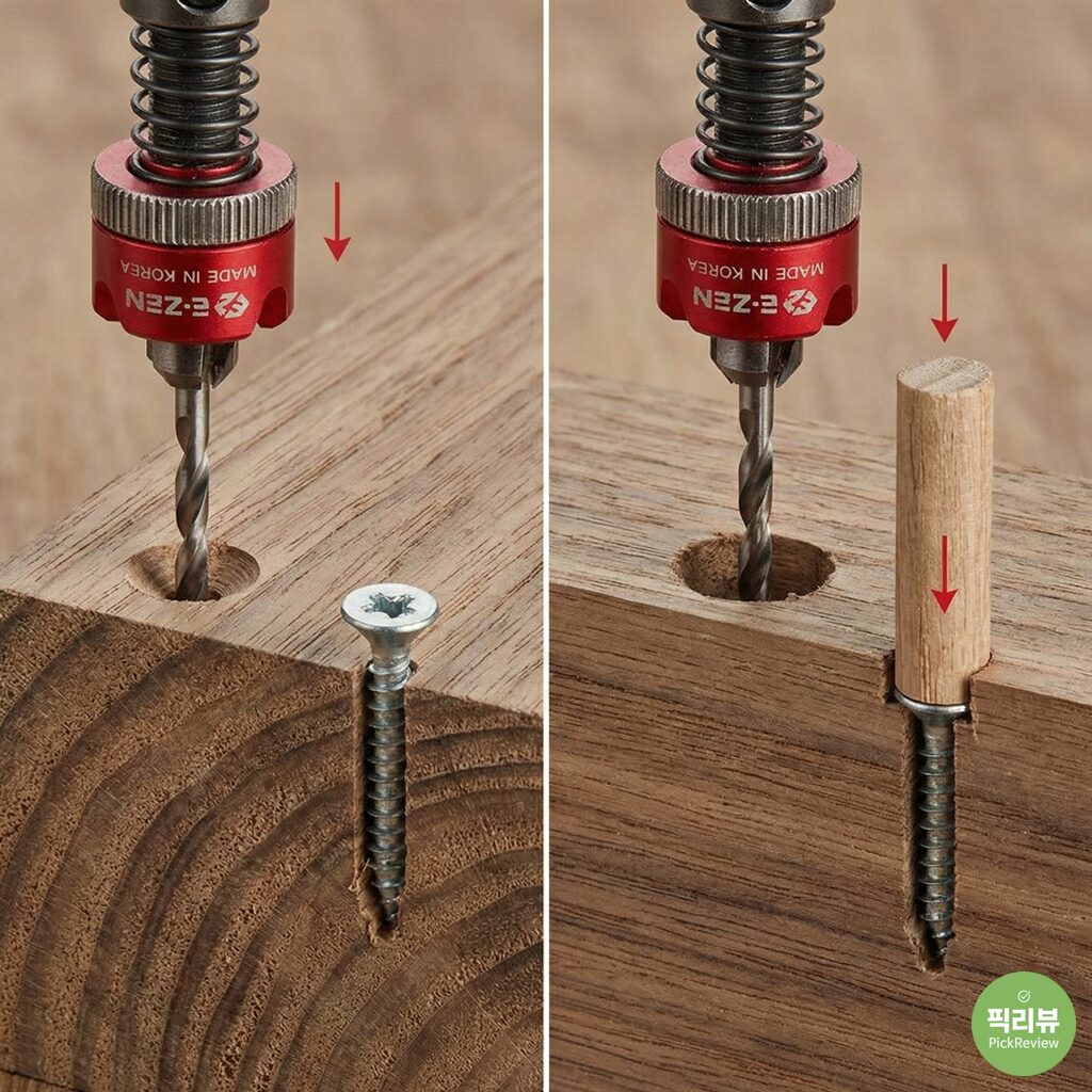 이젠 EZEN 이중기리 규격 완벽 정리: EQ-01, EQ-02, EQ-07 나사 치수 매칭 가이드