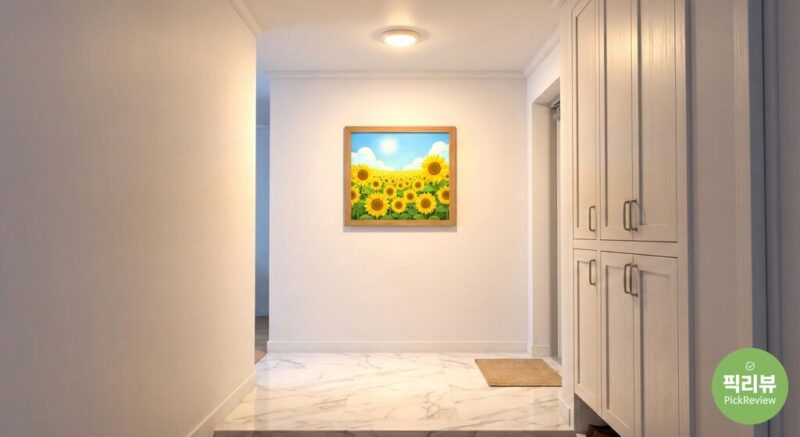 재물운을 부르는 해바라기 액자