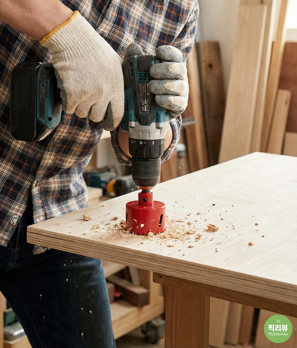 홀쏘 종류 완벽 가이드 : 목공용 금속용 차이와 용도별 선택법