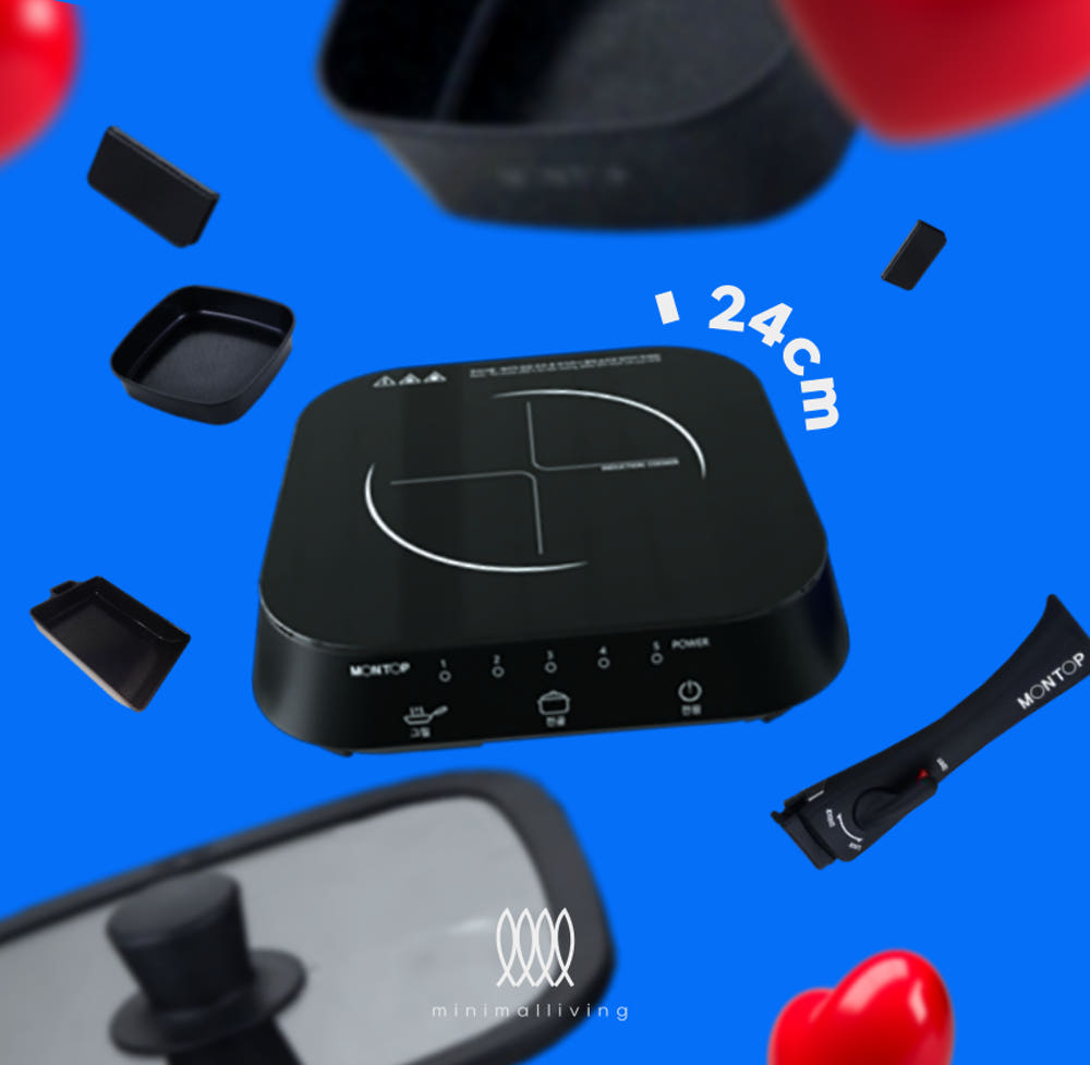 1구 인덕션 휴대용 미니 전기레인지