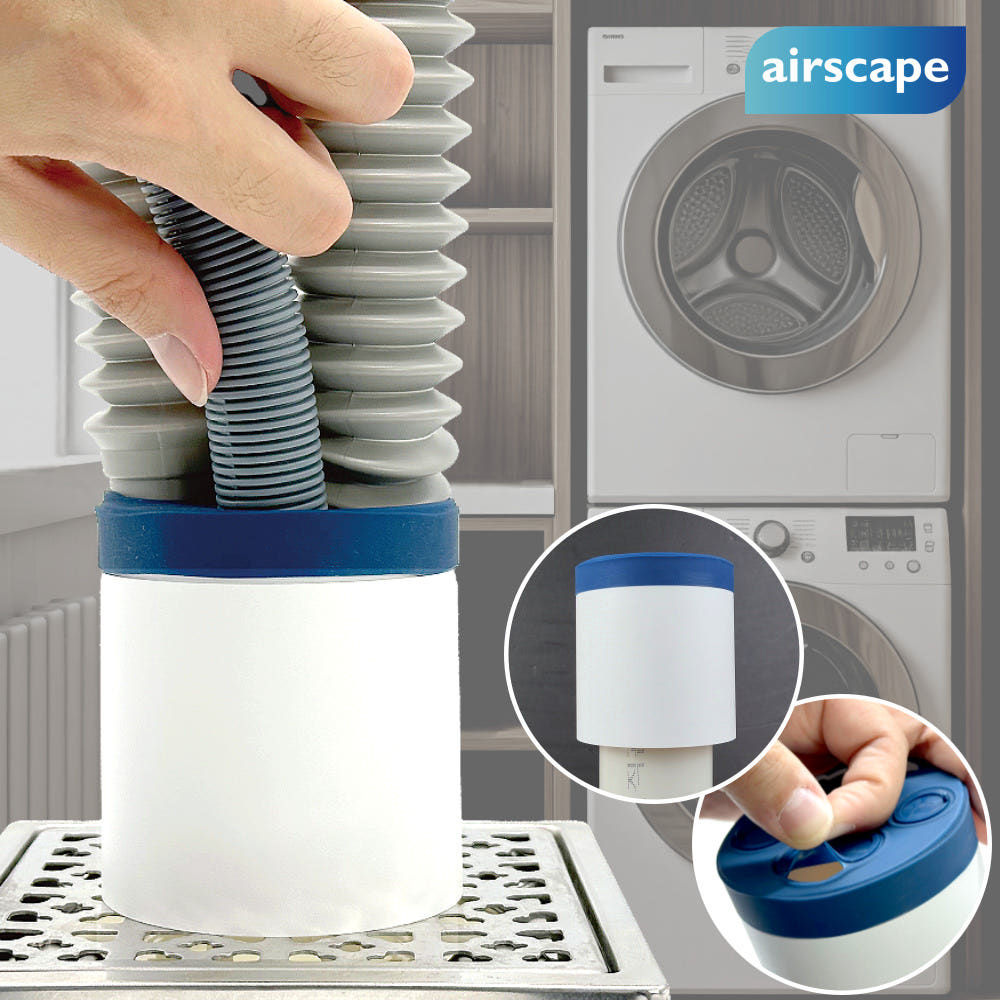 세탁실 하수구트랩 끝판왕 세탁기용멀티가이더 세탁기 배수구트랩 베란다 건조기 에어스케이프