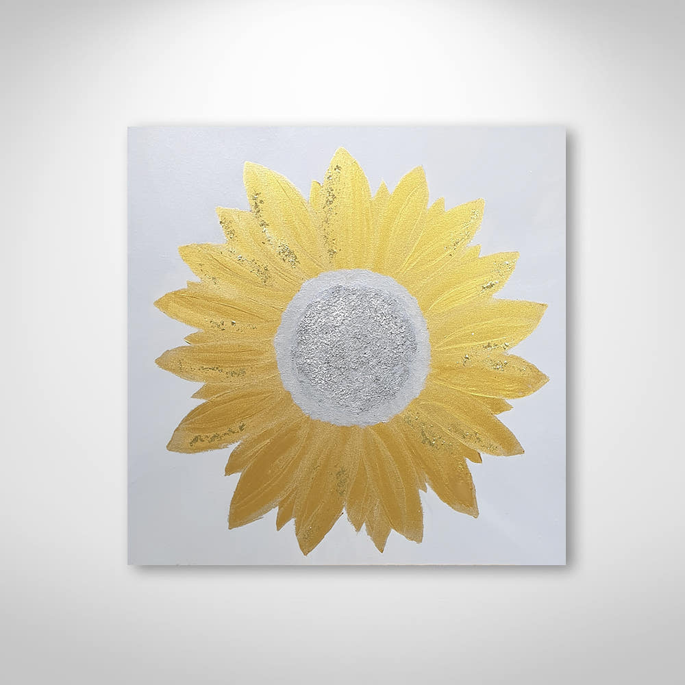 황금 해바라기그림 액자 풍수 인테리어 개업 집들이 선물