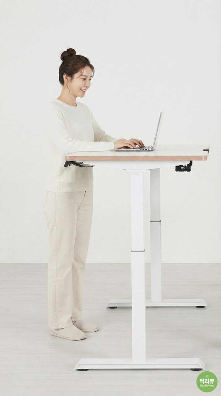 “거북목 탈출 성공?” 핏쳐 모션데스크 E2, 100kg도 버티는 묵직함 뒤에 숨겨진 ‘단점’ 한 가지 (실제 후기 분석)