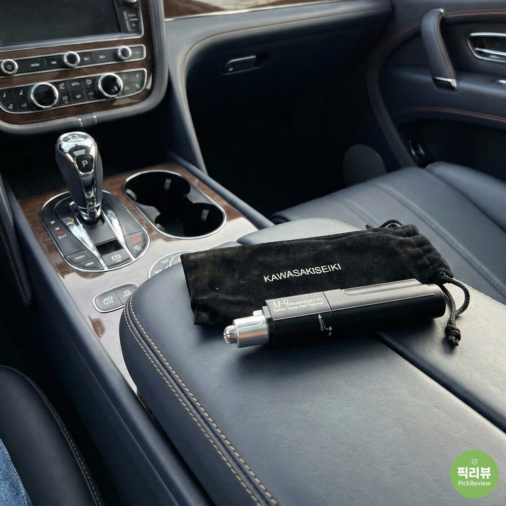 코털 뽑다 눈물 찔끔? 10초 만에 젠틀맨 변신! 가와사키 M9 코털제거기