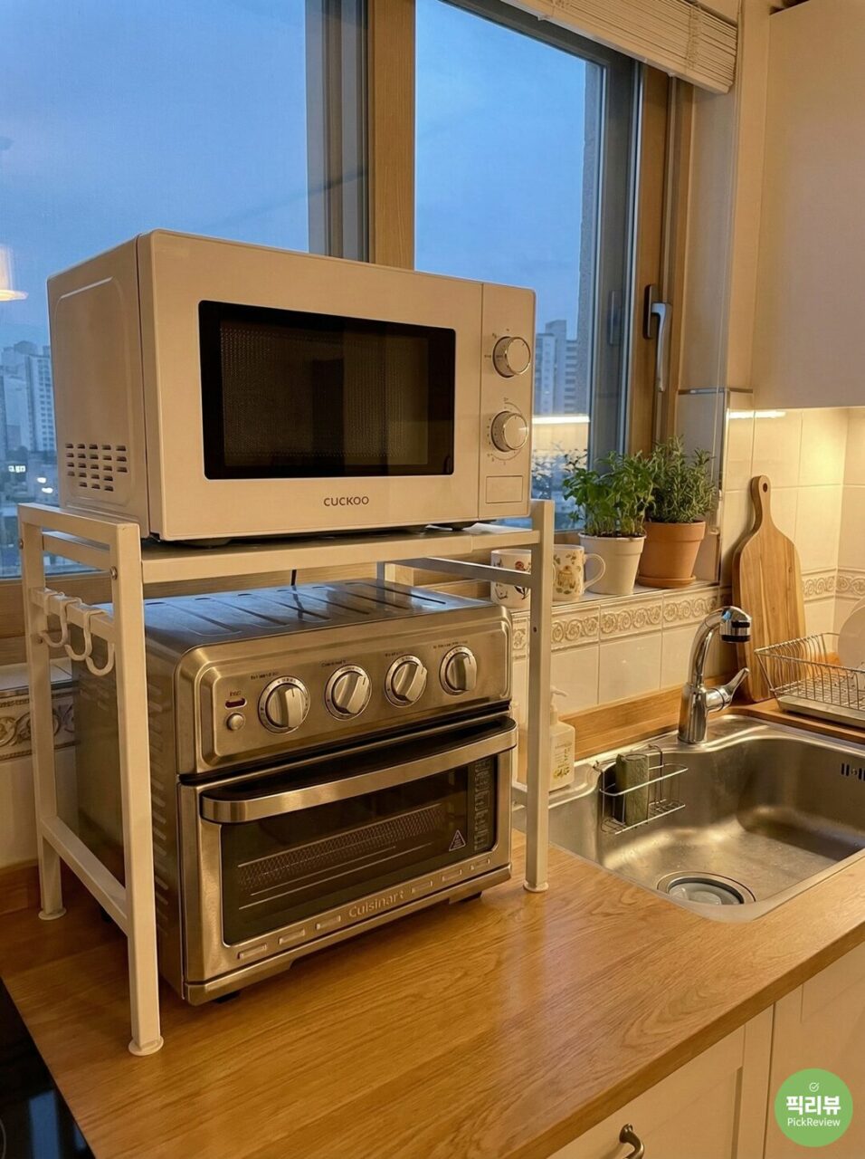 전자레인지 선반 추천, 좁은 주방 수납 해결사 실사용자 200건 유효 후기 분석 [SNS Hot 004]