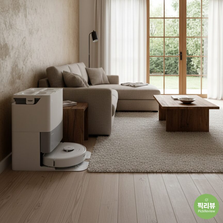 로보락 Qrevo EdgeC 후기, 18,500Pa 흡입력과 엣지 클리닝의 실체