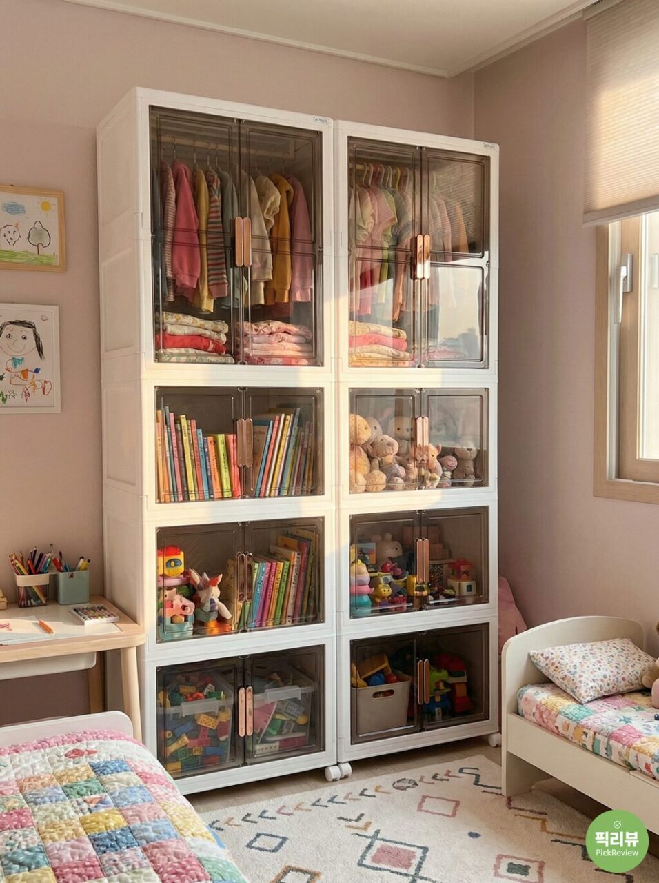 2026년 좁은 집 넓게 쓰는 법! 5분 완성 대용량 폴딩 수납장 실사용 가이드