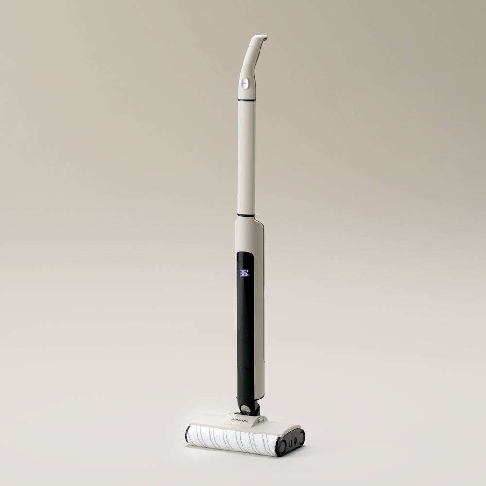 에어메이드 무선 물걸레 청소기 자동 물분사 세척 UV살균 전동 밀대