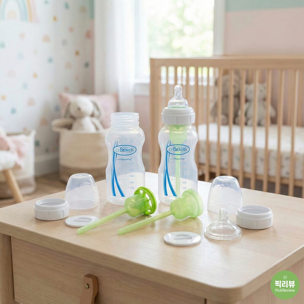 닥터브라운 배앓이 젖병, 새는 이유와 해결법 완벽 정리 (구매 전 필독)