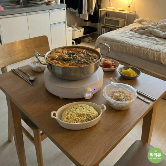 단미1구 인덕션 조리사진