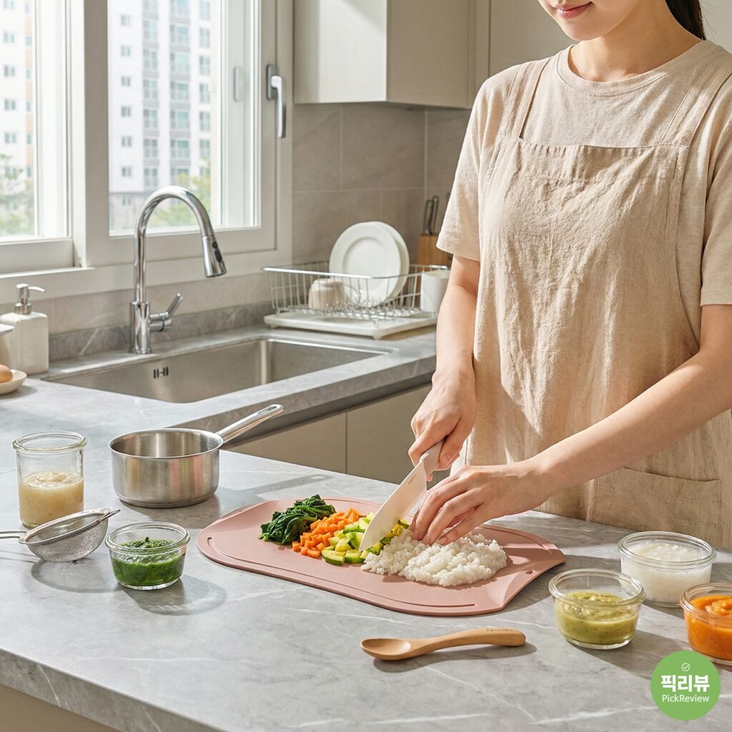 도블레 도마 정말 칼집 안 날까? 실사용 장단점 및 김치 국물 관리 팁