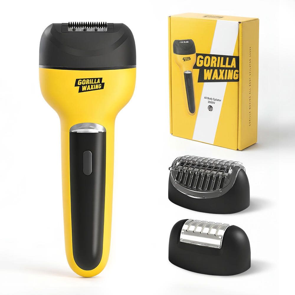 고릴라왁싱 반영구 3in1 제모기 2000V 모근제거기 바디트리머 왁싱 겨드랑이 발 각질