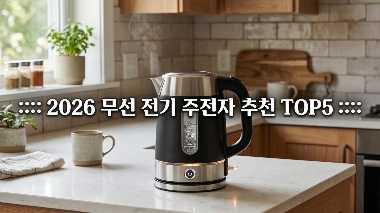 2026 구매자가 만족한 무선 전기주전자 TOP5