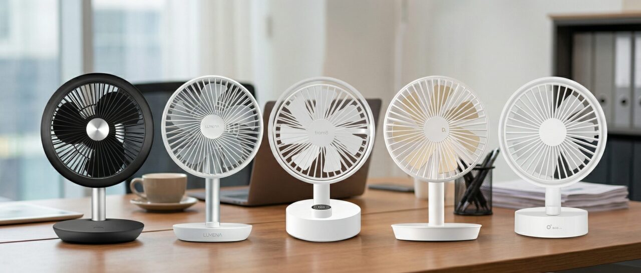 2026년 무선 탁상용 선풍기 추천 TOP 5: 실사용 리뷰 및 스펙 비교