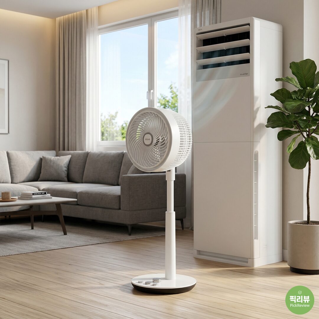 리모컨 없는 듀플렉스 DPK-55CF, 2026년에 이 구식 스탠드형 서큘레이터를 아직도 사는 이유