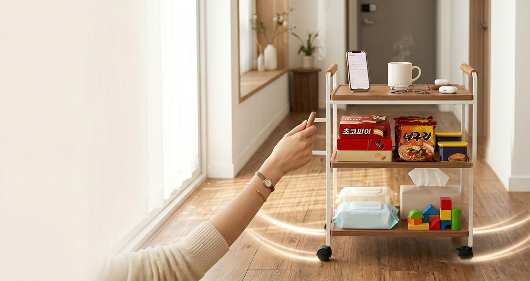 흩어진 물건을 한 곳에, 내 동선을 줄여주는 이동식 트롤리 추천 5선