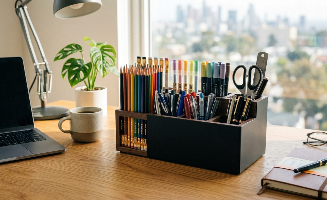 책상 정리 필수템, 업무 효율 높이는 필기구 정리 오거나이저 추천 5선
