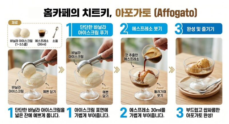 아포가토 레시피
