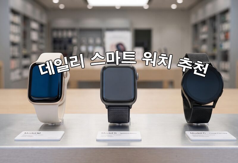 [2026] 출퇴근부터 운동까지! 매일 차기 좋은 데일리 스마트워치 추천  스펙 비교