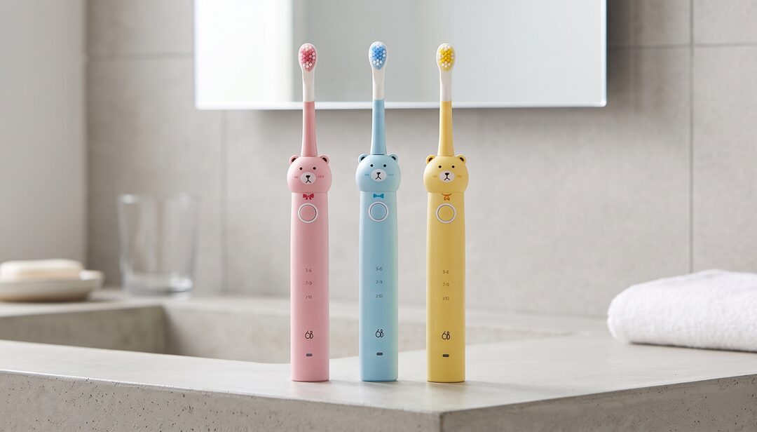 식스비 어린이 전동칫솔 추천, 양치 거부 아이 플라그 해결 식스비 음파전동칫솔 실사용후기